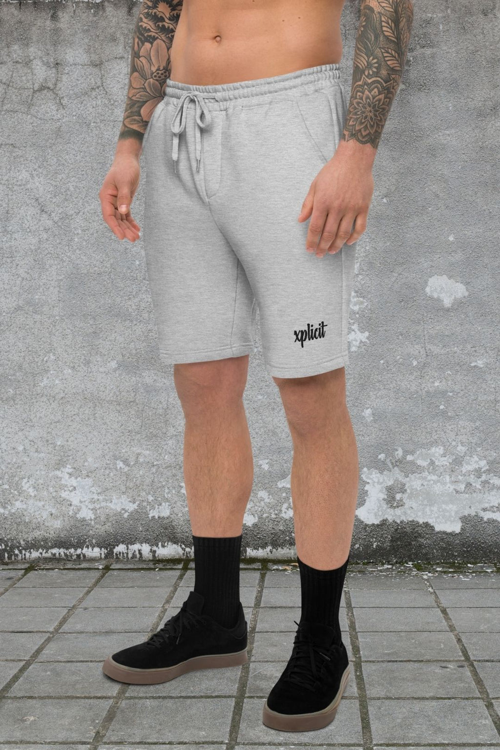 Men's fleece shorts
