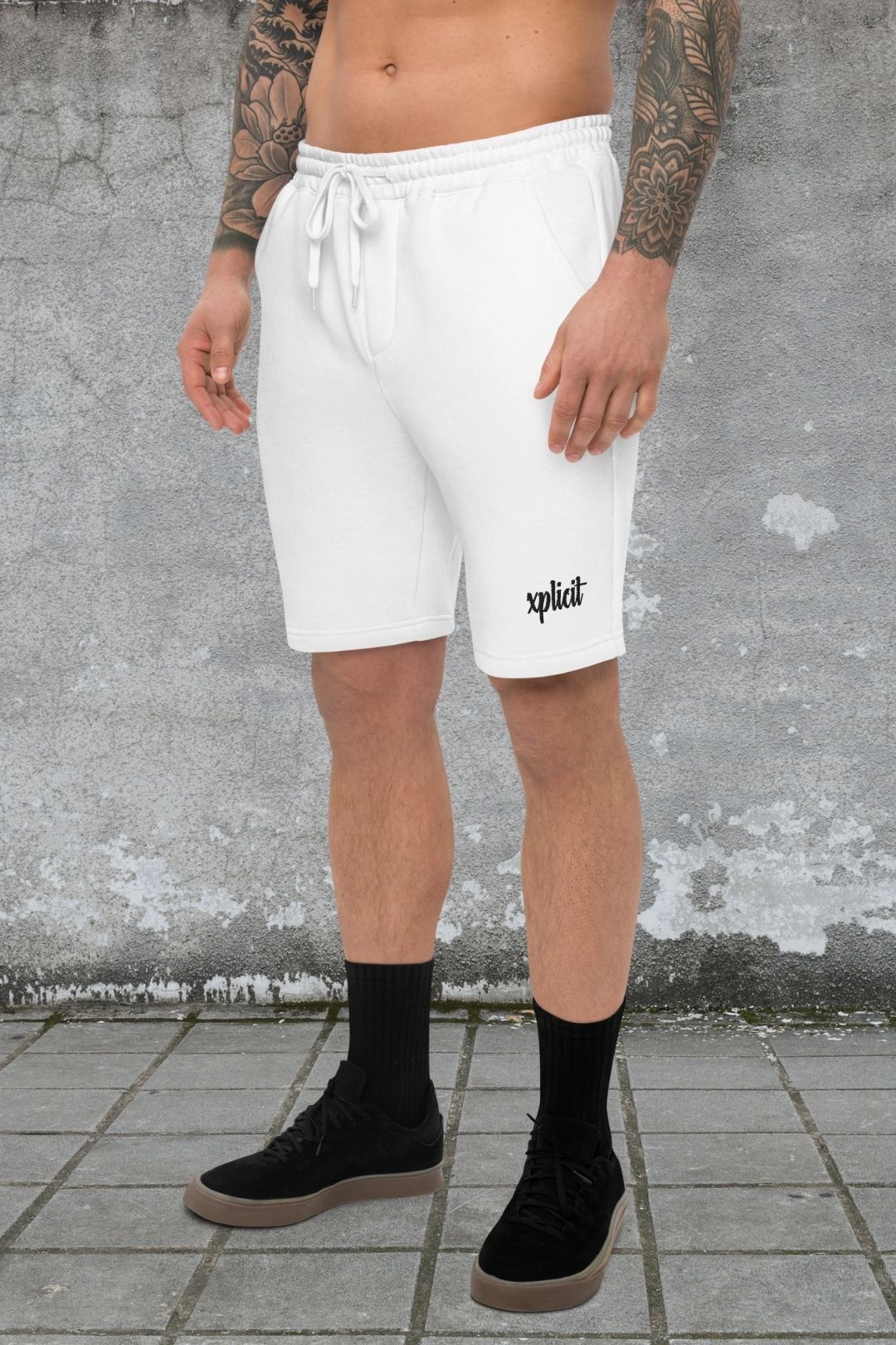 Men's fleece shorts