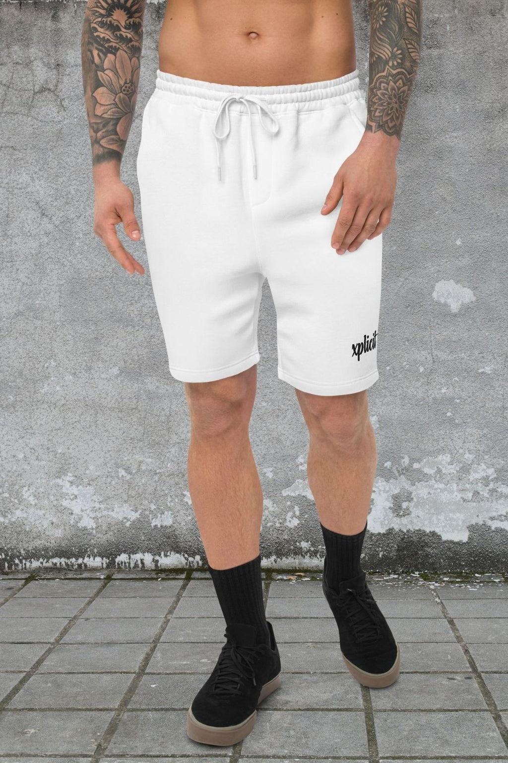 Men's fleece shorts