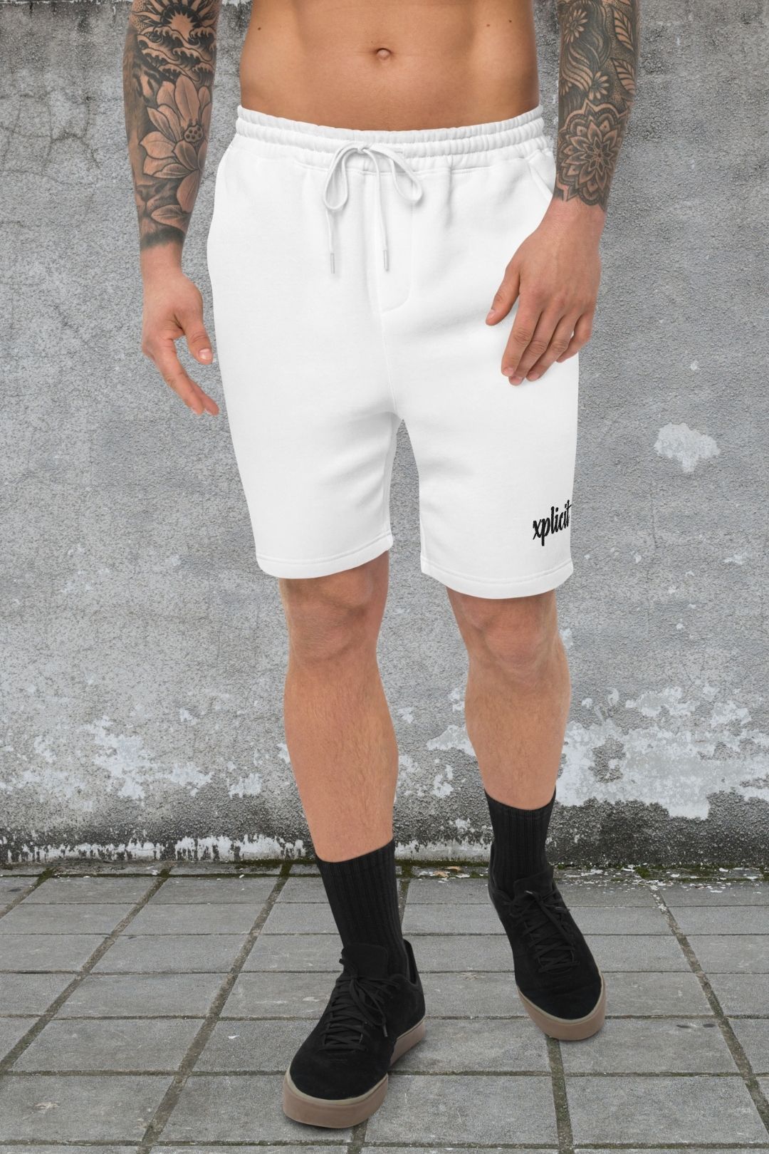 Men's fleece shorts